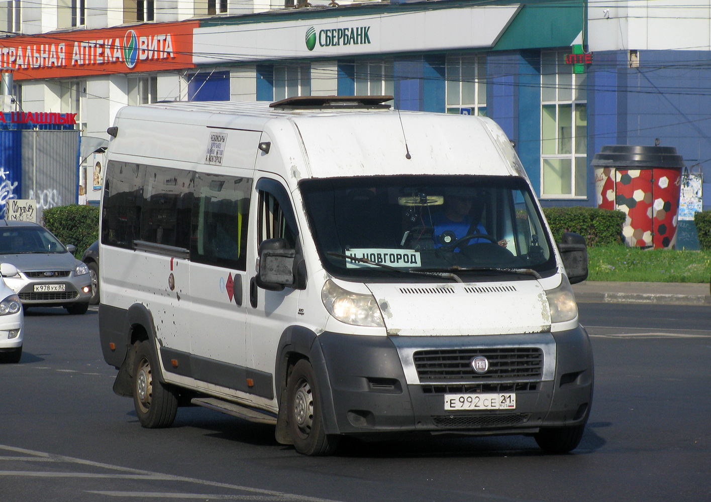 Чувашия, Нижегородец-FST613 (FIAT Ducato) № Е 992 СЕ 21