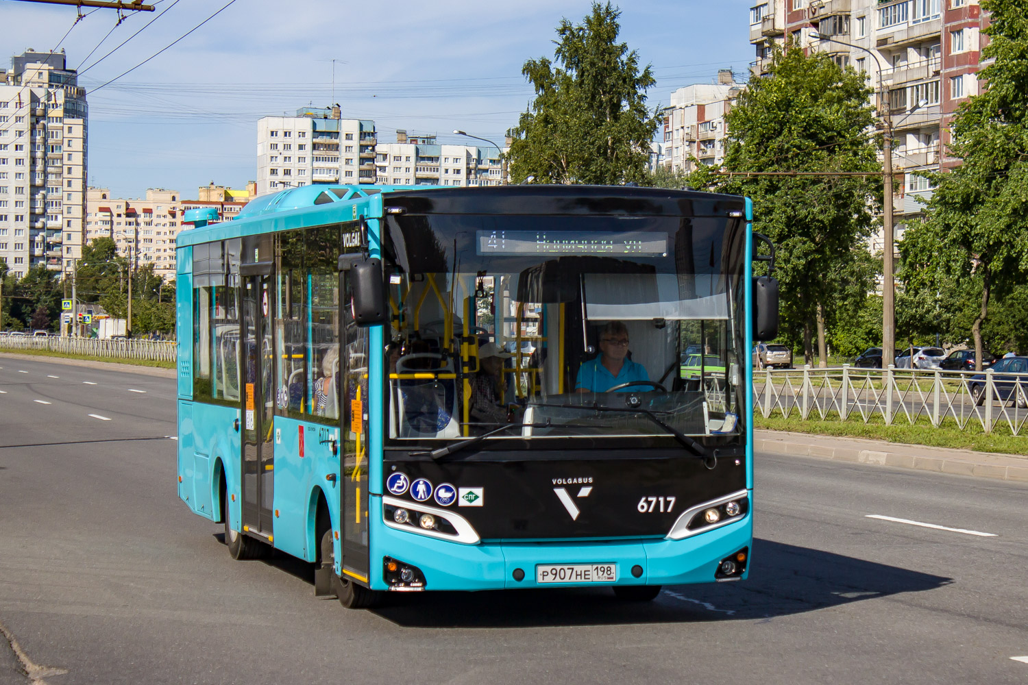 Санкт-Петербург, Volgabus-4298.G4 (LNG) № 6717