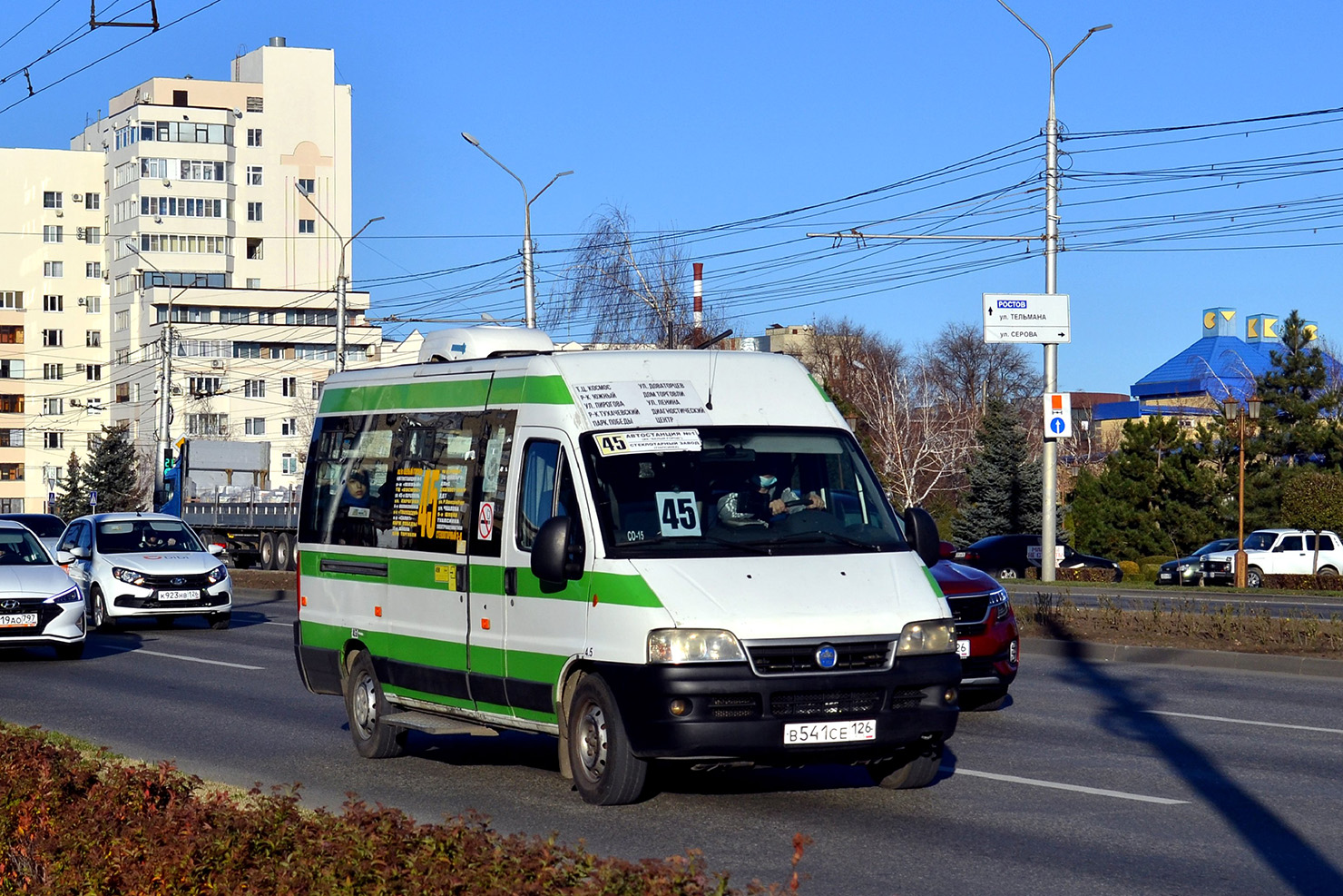 Ставропольский край, FIAT Ducato 244 CSMMC-RLL, -RTL № В 541 СЕ 126