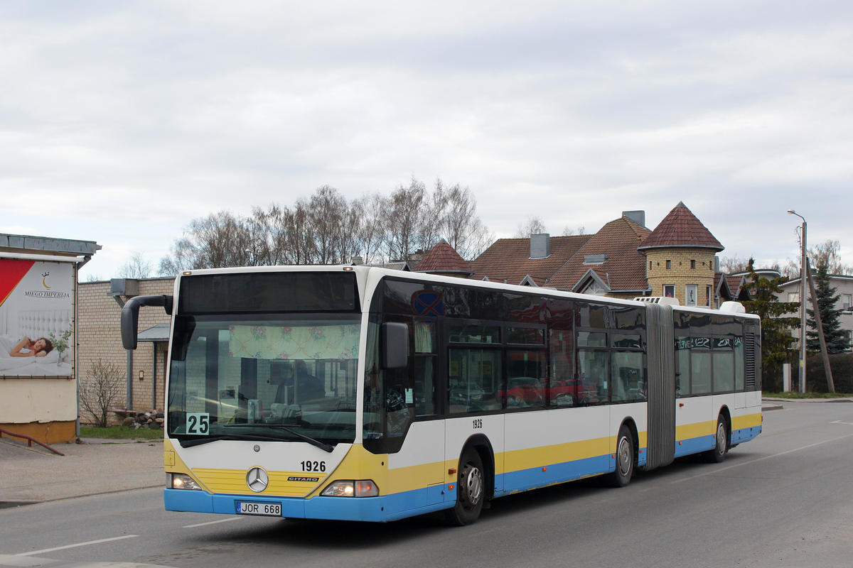 Литва, Mercedes-Benz O530G Citaro G № 1926