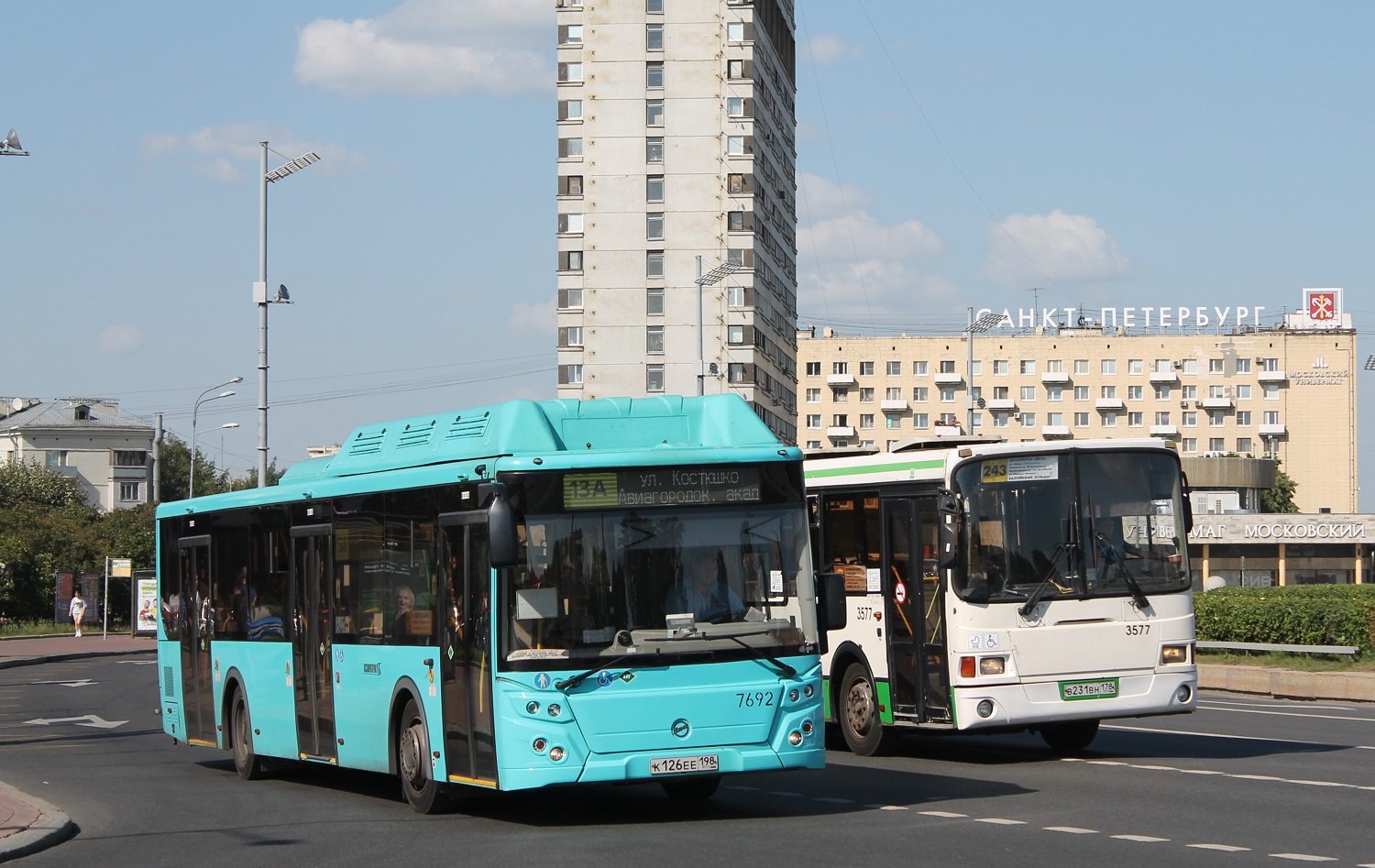 Saint Petersburg, LiAZ-5292.67 (CNG) # 7692