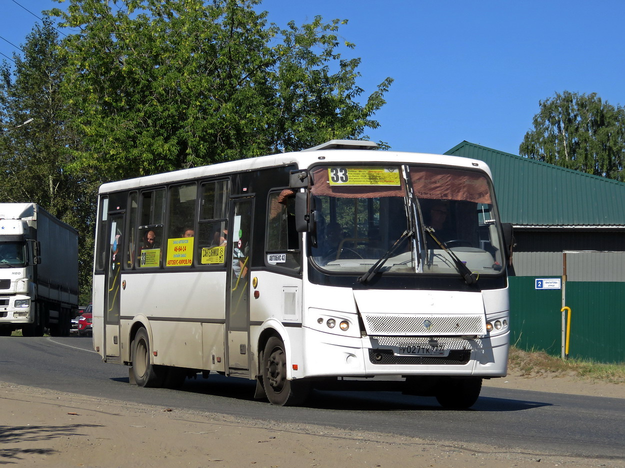 Кировская область, ПАЗ-320412-05 "Вектор" № У 027 ТК 777