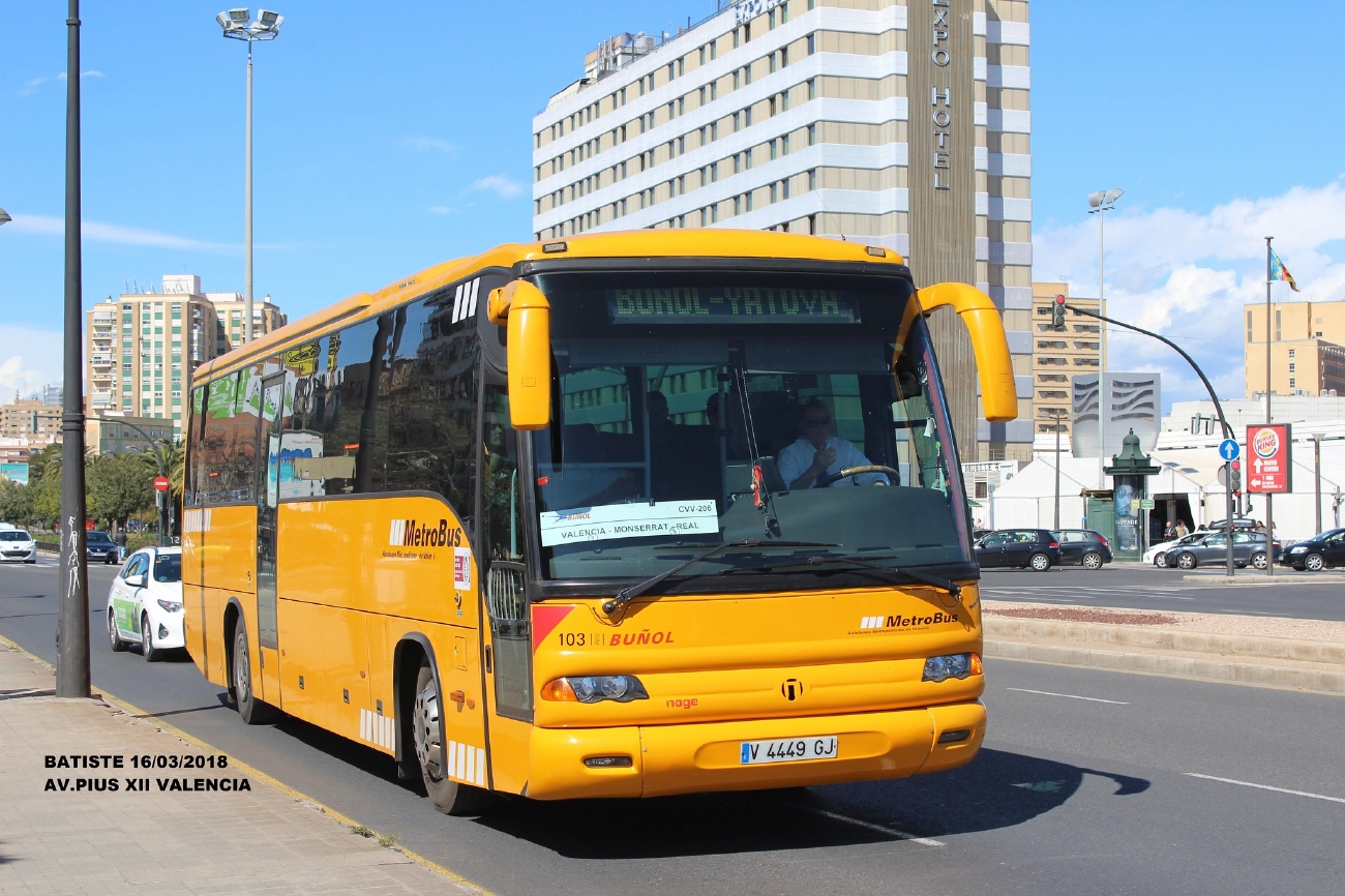 Іспанія, Noge Touring Intercity № 103