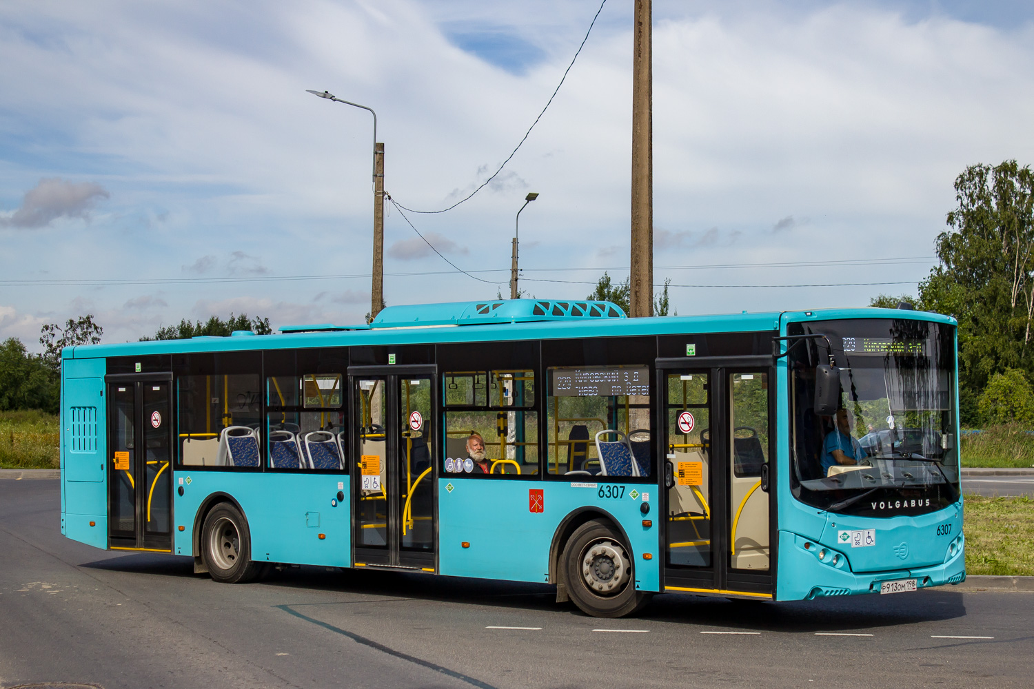 Санкт-Петербург, Volgabus-5270.G4 (LNG) № 6307