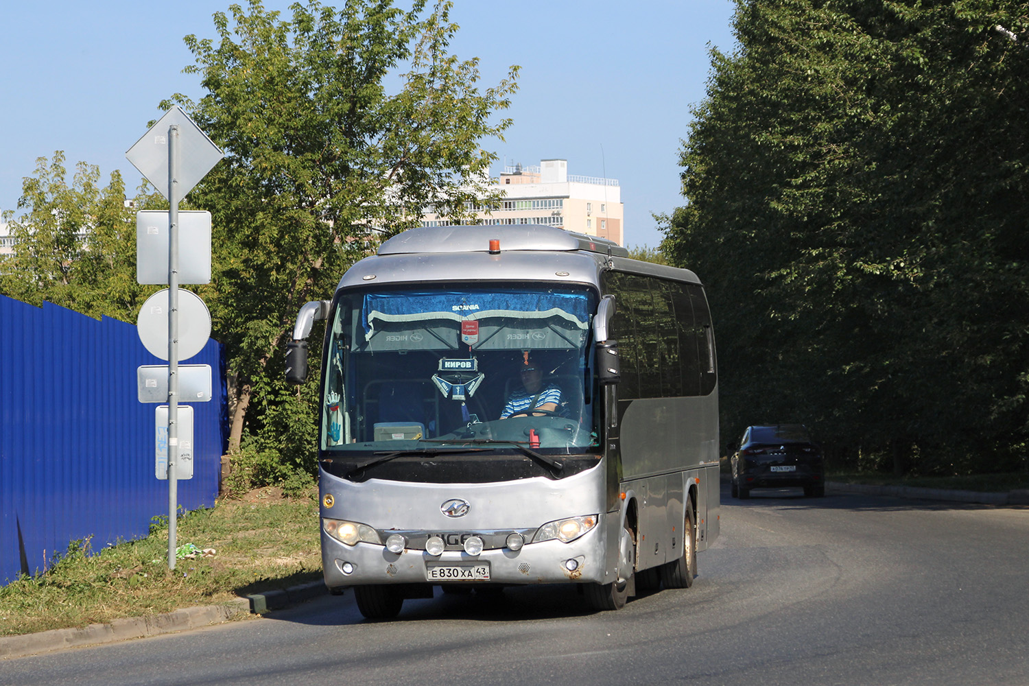 Кировская область, Higer KLQ6885Q № Е 830 ХА 43