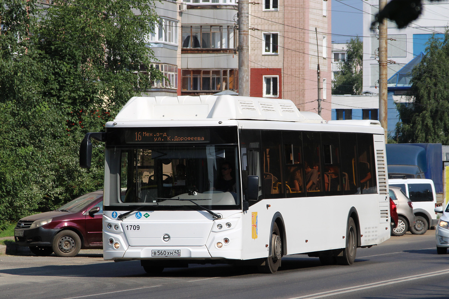 Кировская область, ЛиАЗ-5292.67 (CNG) № х709