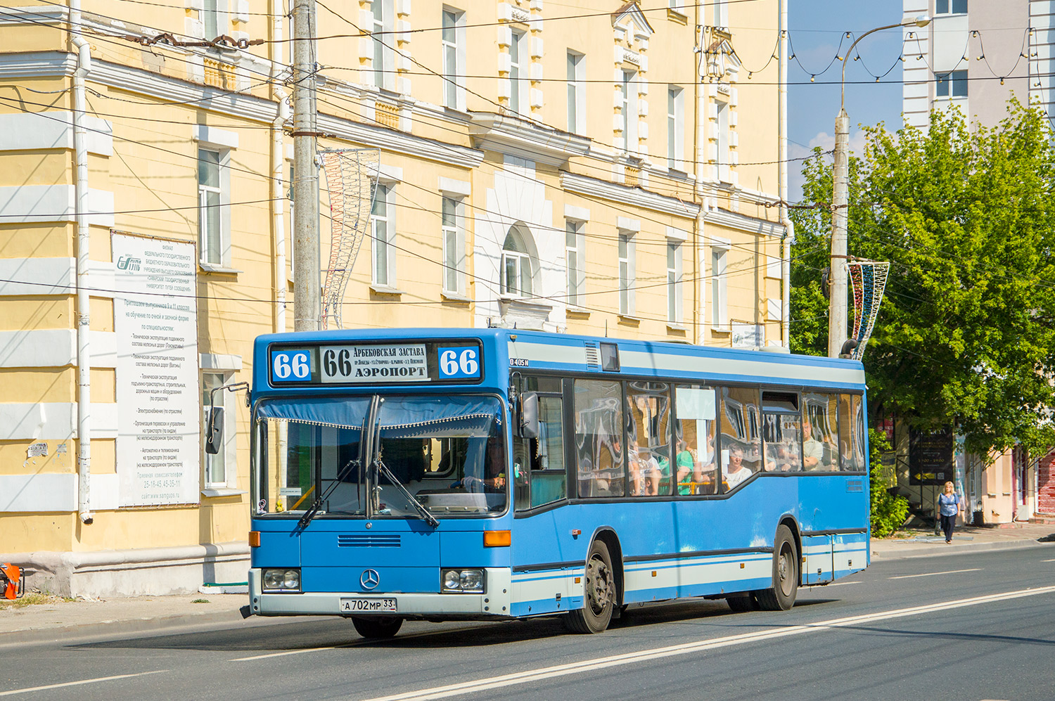 Пензенская область, Mercedes-Benz O405N2 № А 702 МР 33