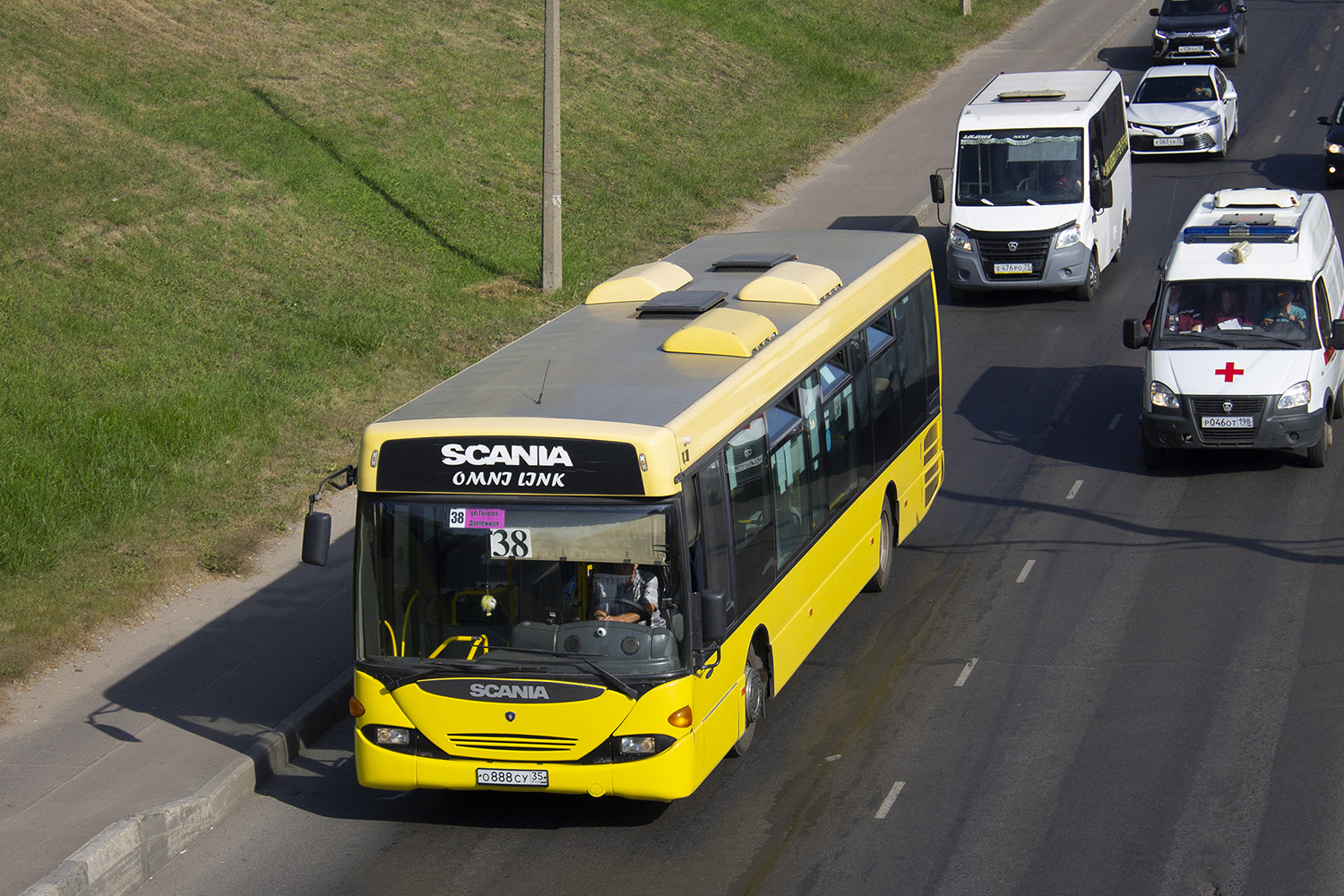 Вологодская область, Scania OmniLink I (Скания-Питер) № О 888 СУ 35