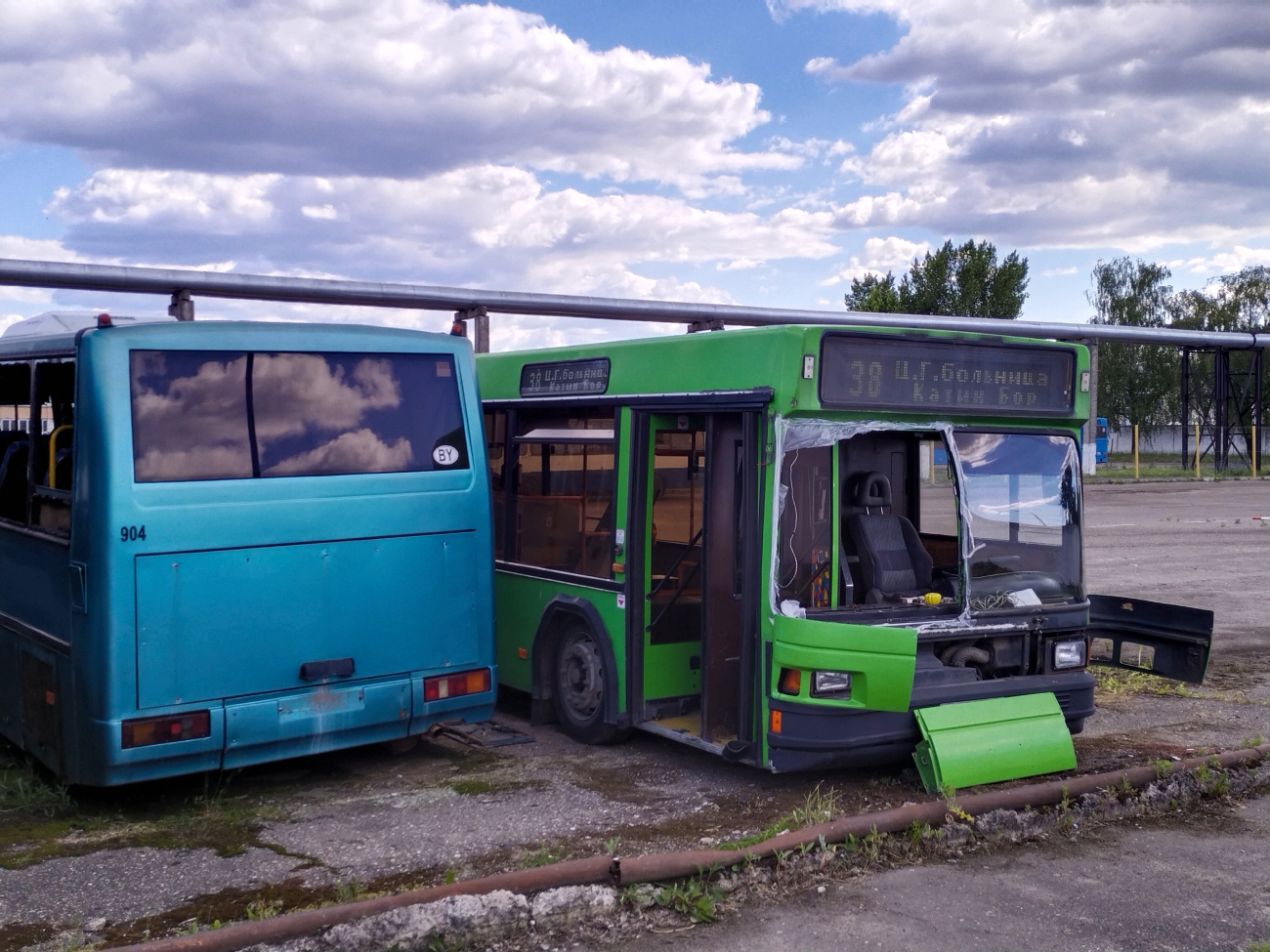 Брестская область — Автобусные парки