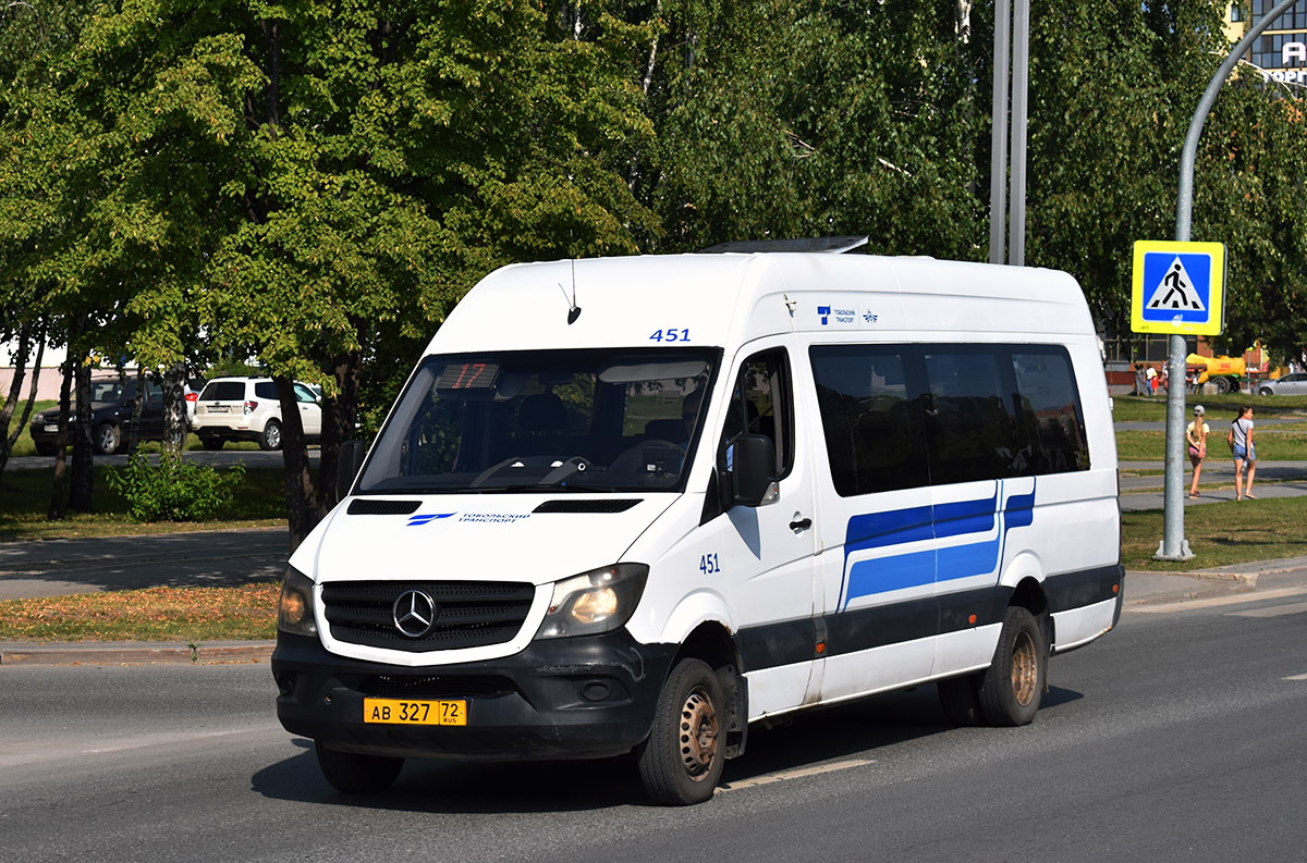 Тюменская область, Луидор-22360C (MB Sprinter) № 451