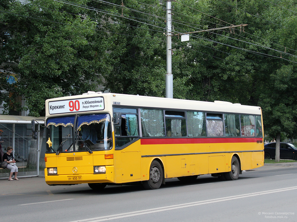 Саратовская область, Mercedes-Benz O405 № АУ 650 64