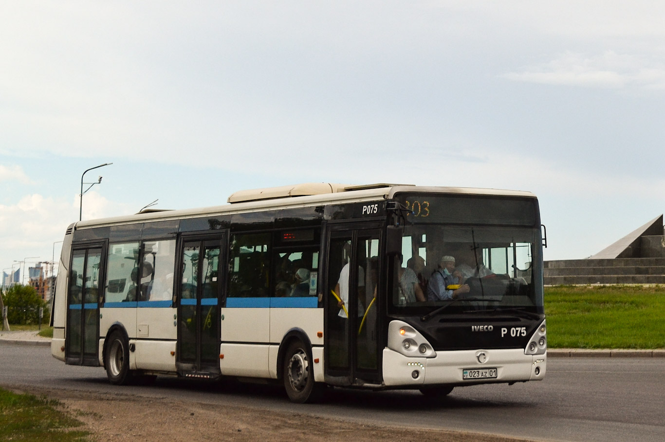 Астана, Irisbus Citelis 12M № P075