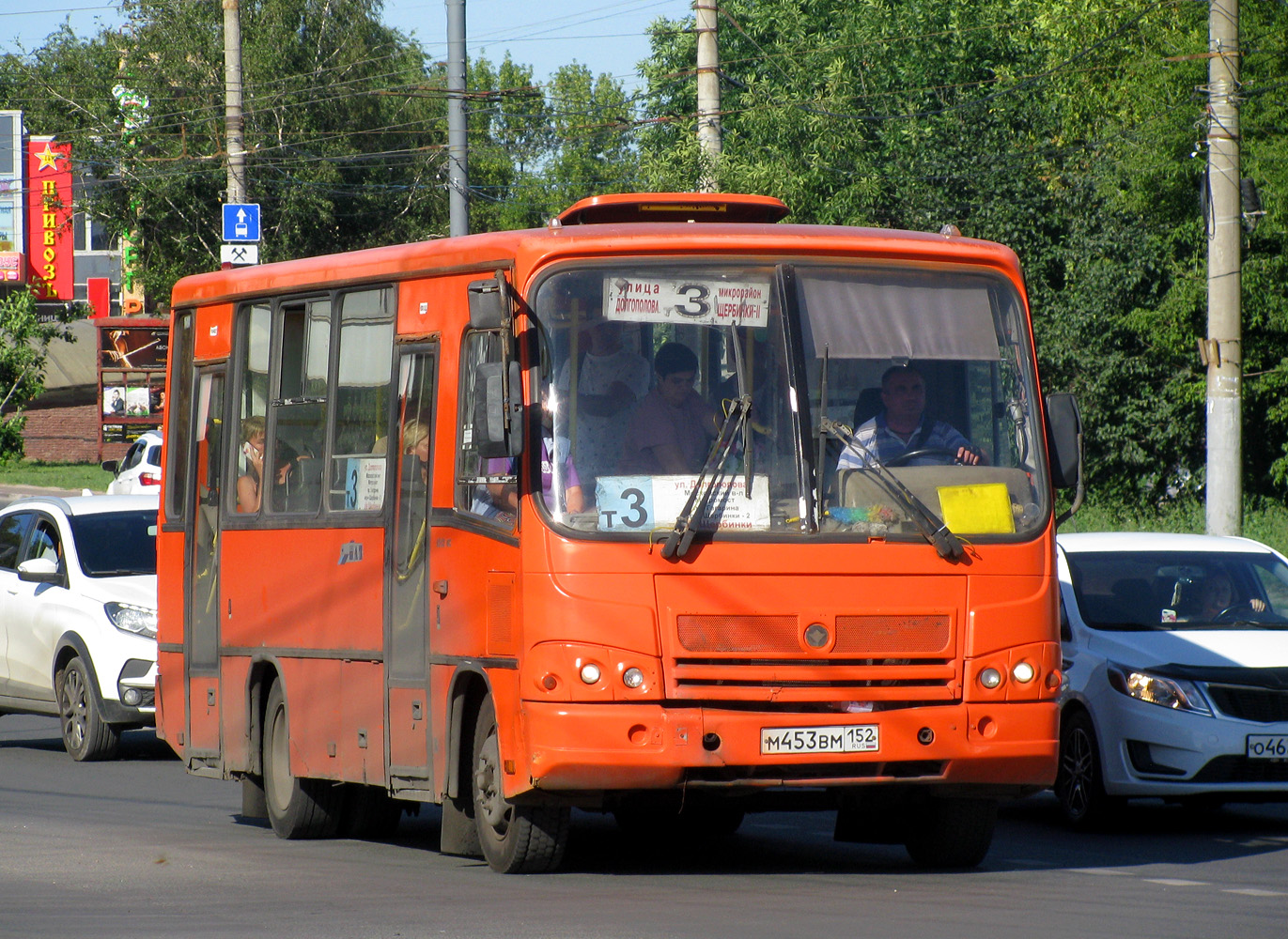 Нижегородская область, ПАЗ-320402-05 № М 453 ВМ 152