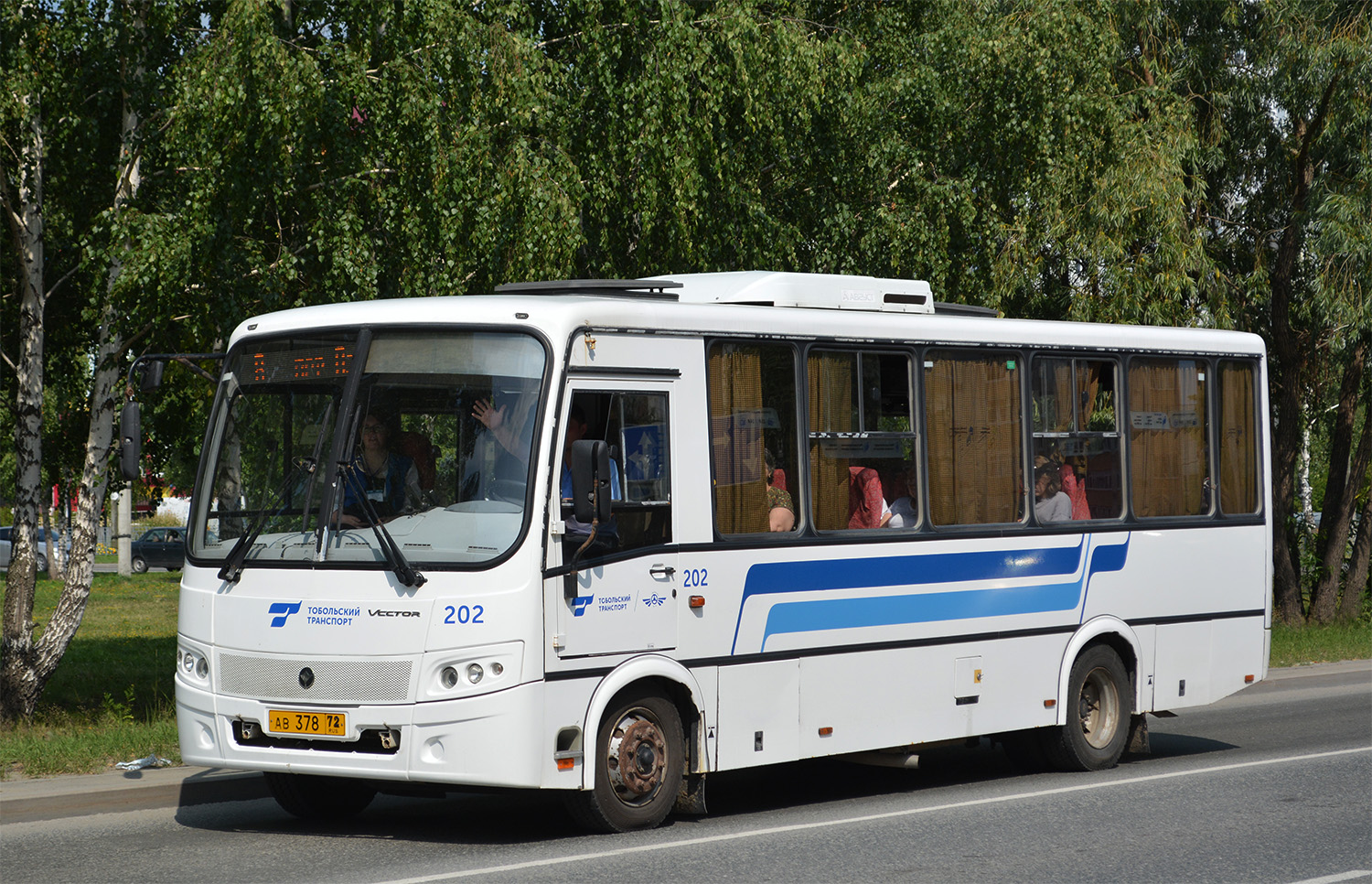 Тюменская область, ПАЗ-320412-05 "Вектор" № 202