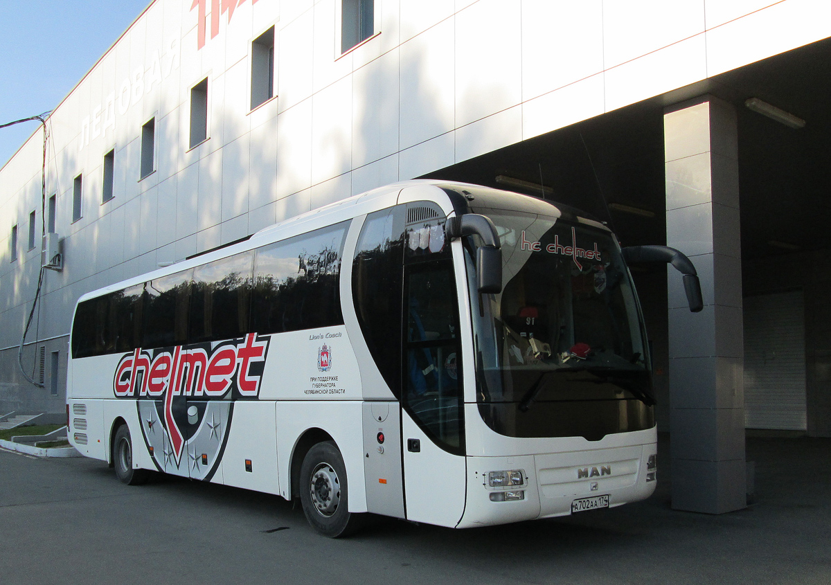 Челябинская область, MAN R07 Lion's Coach RHC444 № А 702 АА 174