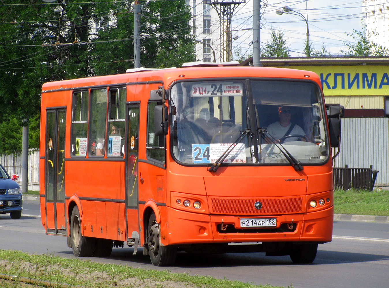 Нижегородская область, ПАЗ-320414-05 "Вектор" № Р 214 АР 152