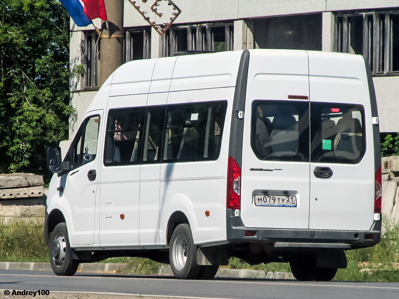 Чувашия, ГАЗ-A65R35 Next № М 079 ТУ 21