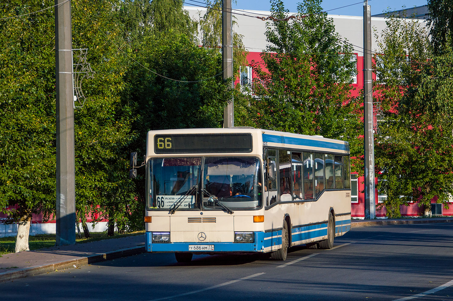 Penza region, Mercedes-Benz O405N2 č. У 686 НМ 33