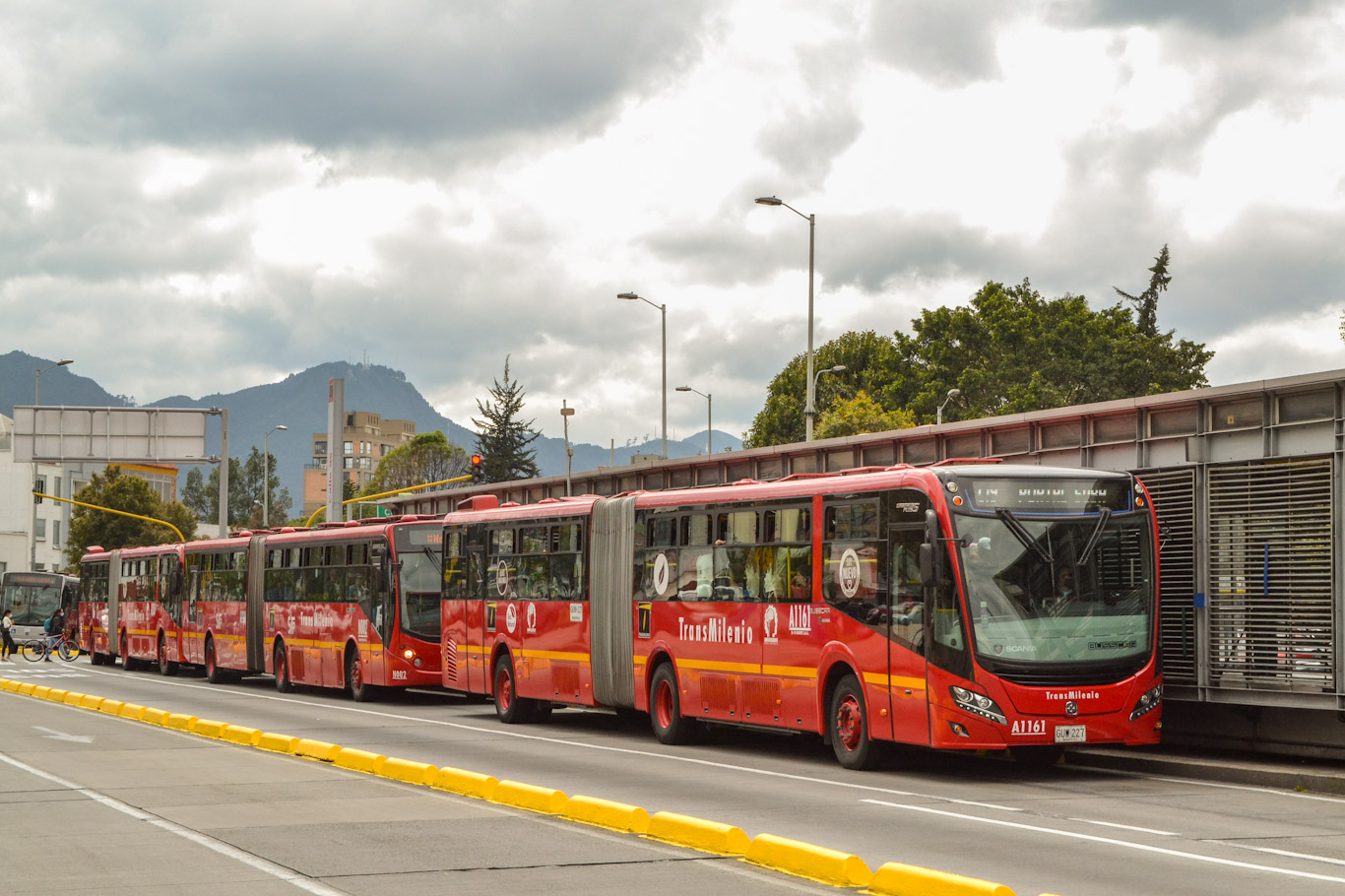 Колумбия, Busscar Urbanuss Pluss S5 BRT № A1055; Колумбия, Busscar Urbanuss Pluss S5 BRT № A1161 Колумбия, Busscar Urbanuss Pluss S5 BRT № A1055; Колумбия, Busscar Urbanuss Pluss S5 BRT № A1161