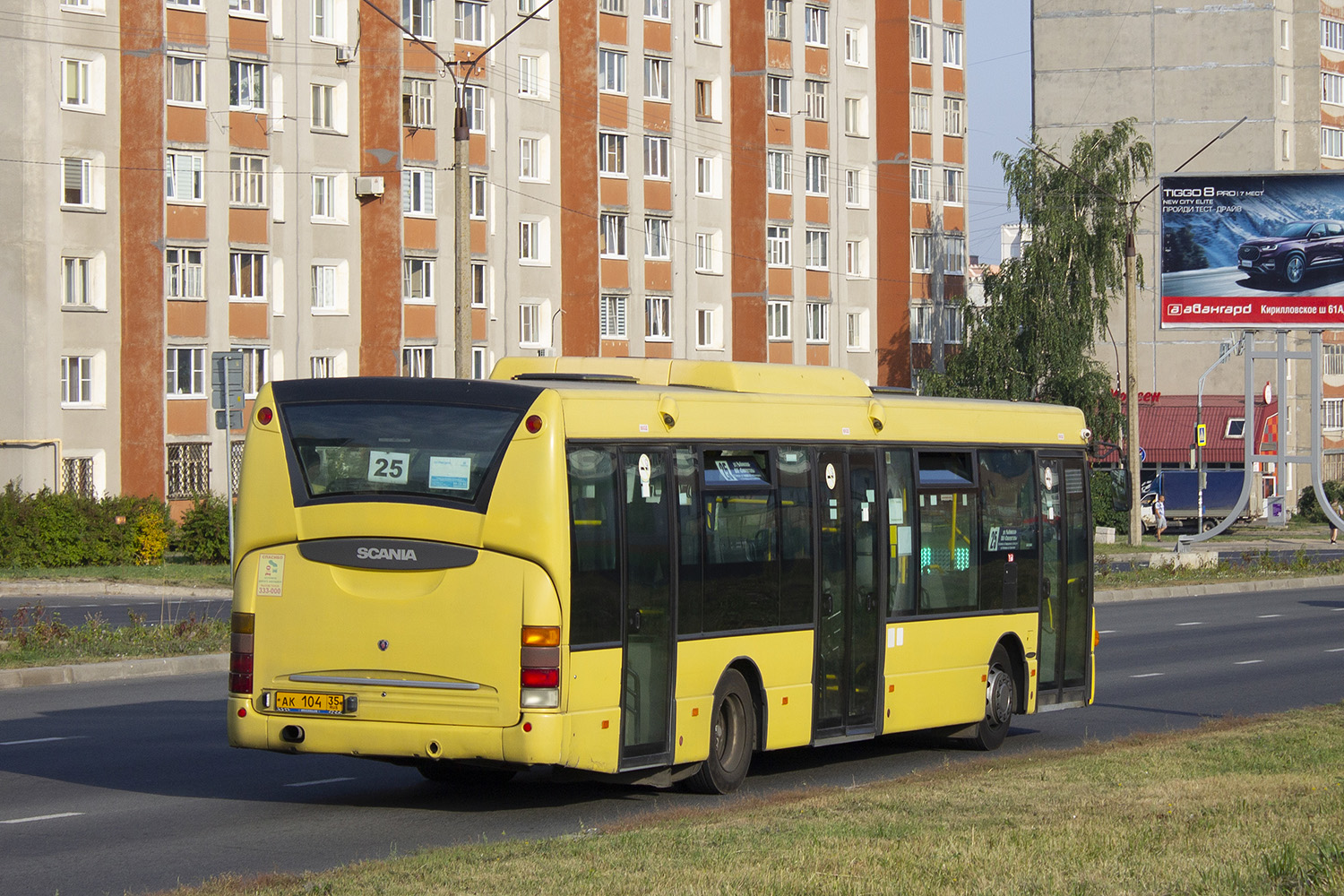 Вологодская область, Scania OmniLink I (Скания-Питер) № АК 104 35