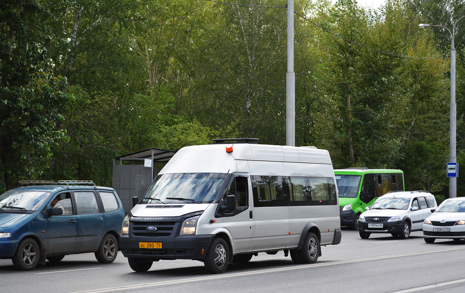 Тюменская область, Промтех-22432D, 2G (Ford Transit) № АС 280 72