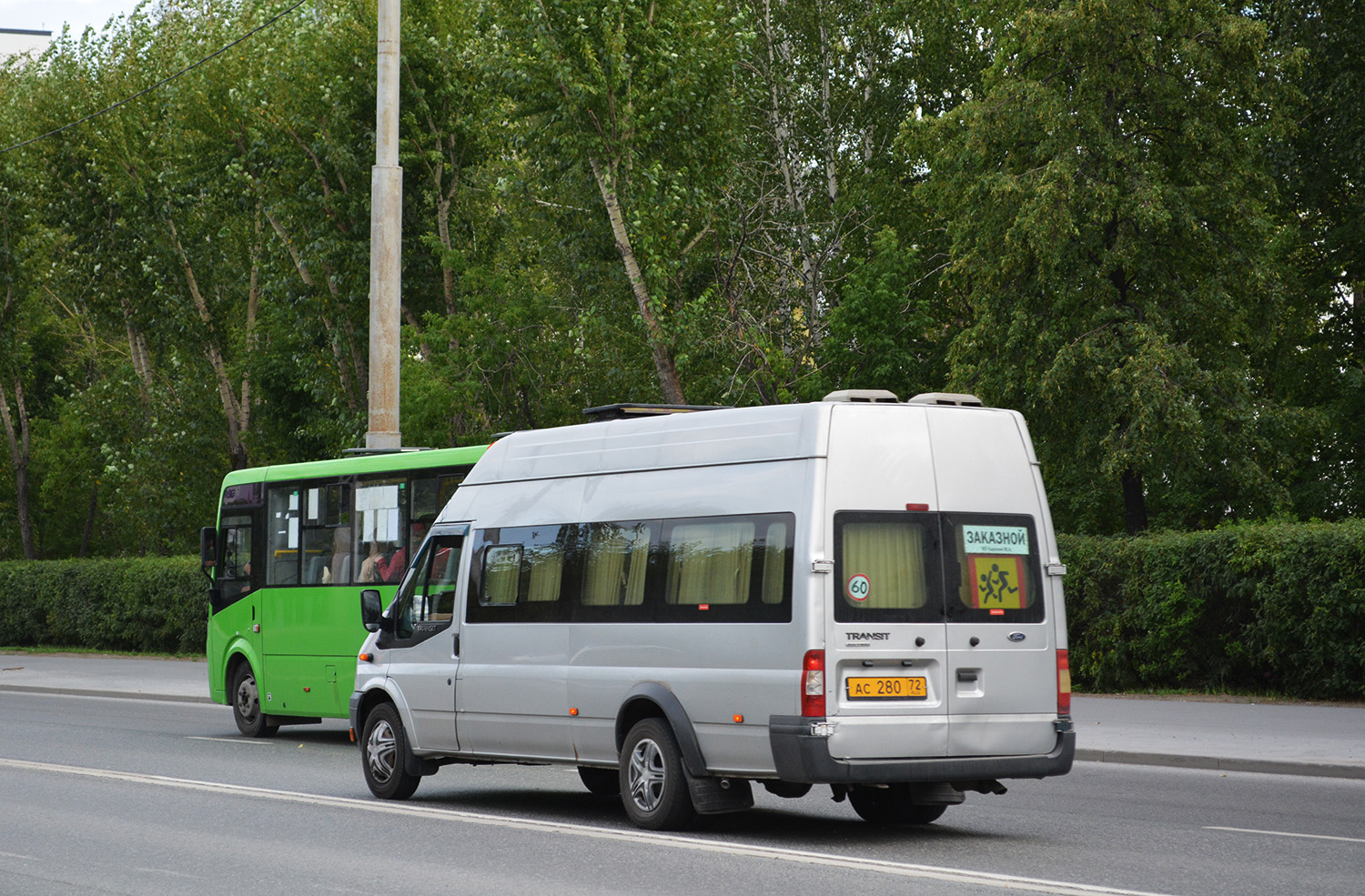 Тюменская область, Промтех-22432D, 2G (Ford Transit) № АС 280 72