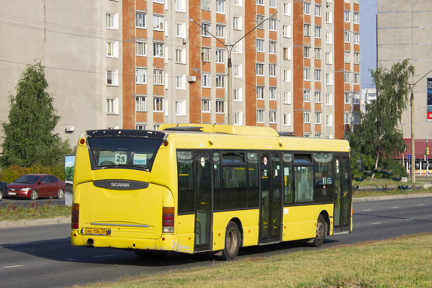 Вологодская область, Scania OmniLink I (Скания-Питер) № АК 156 35