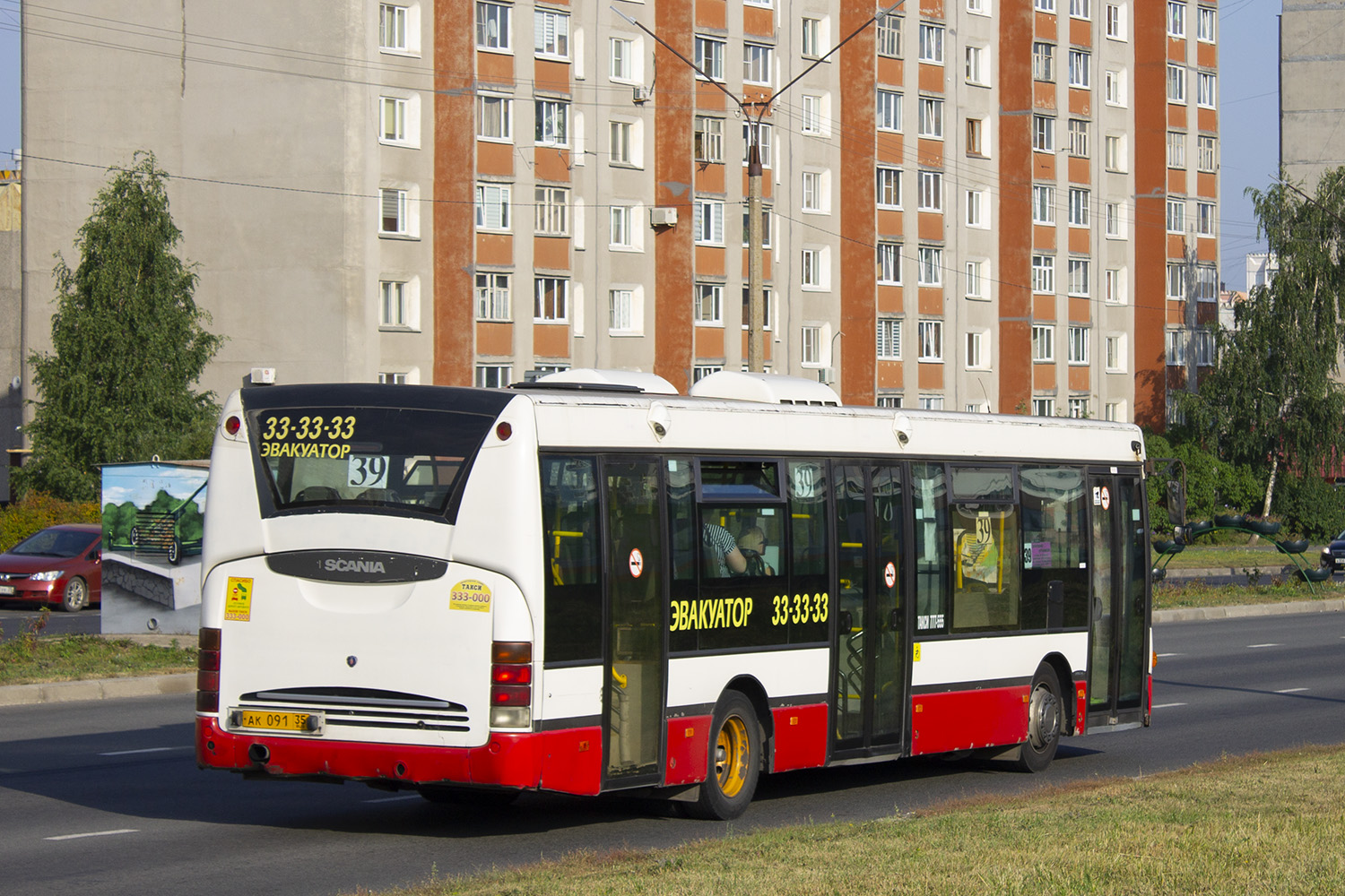 Vologda region, Scania OmniLink I (Scania-St.Petersburg) Nr. АК 091 35