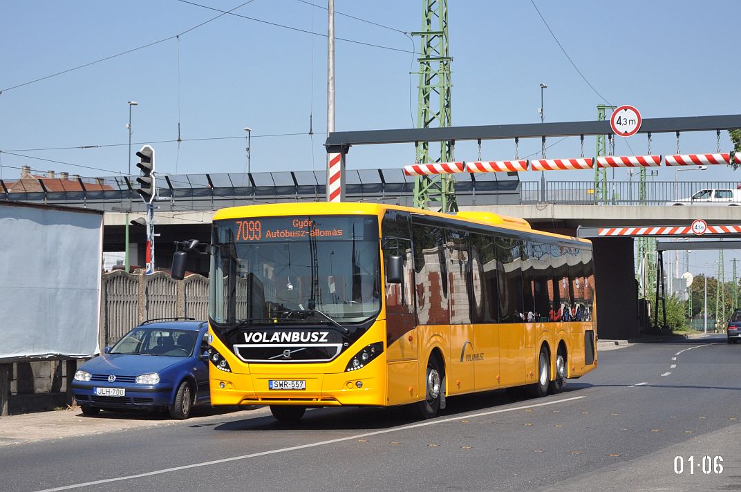 Венгрия, Volvo 8900BLE № SWR-557