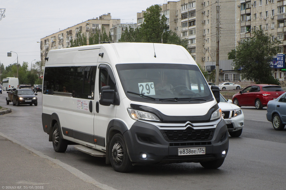 Волгоградская область, Автодом-21083* (Citroёn Jumper) № В 838 ВЕ 134