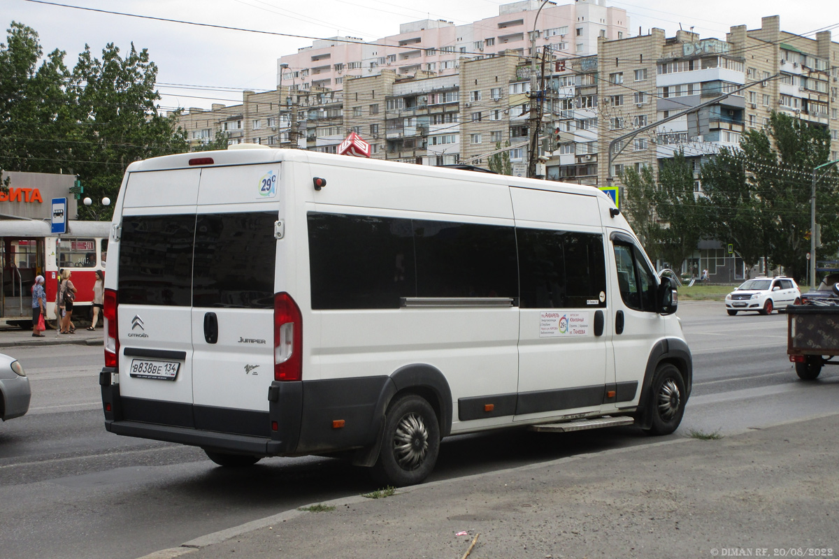 Волгоградская область, Автодом-21083* (Citroёn Jumper) № В 838 ВЕ 134