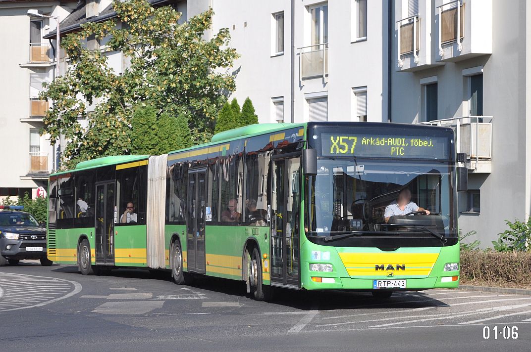 Венгрия, MAN A23 Lion's City G NG313 № RTP-443