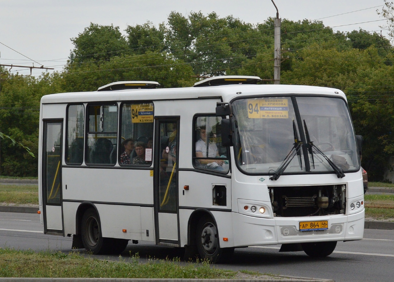Курская область, ПАЗ-320302-22 "Вектор" № АР 864 46