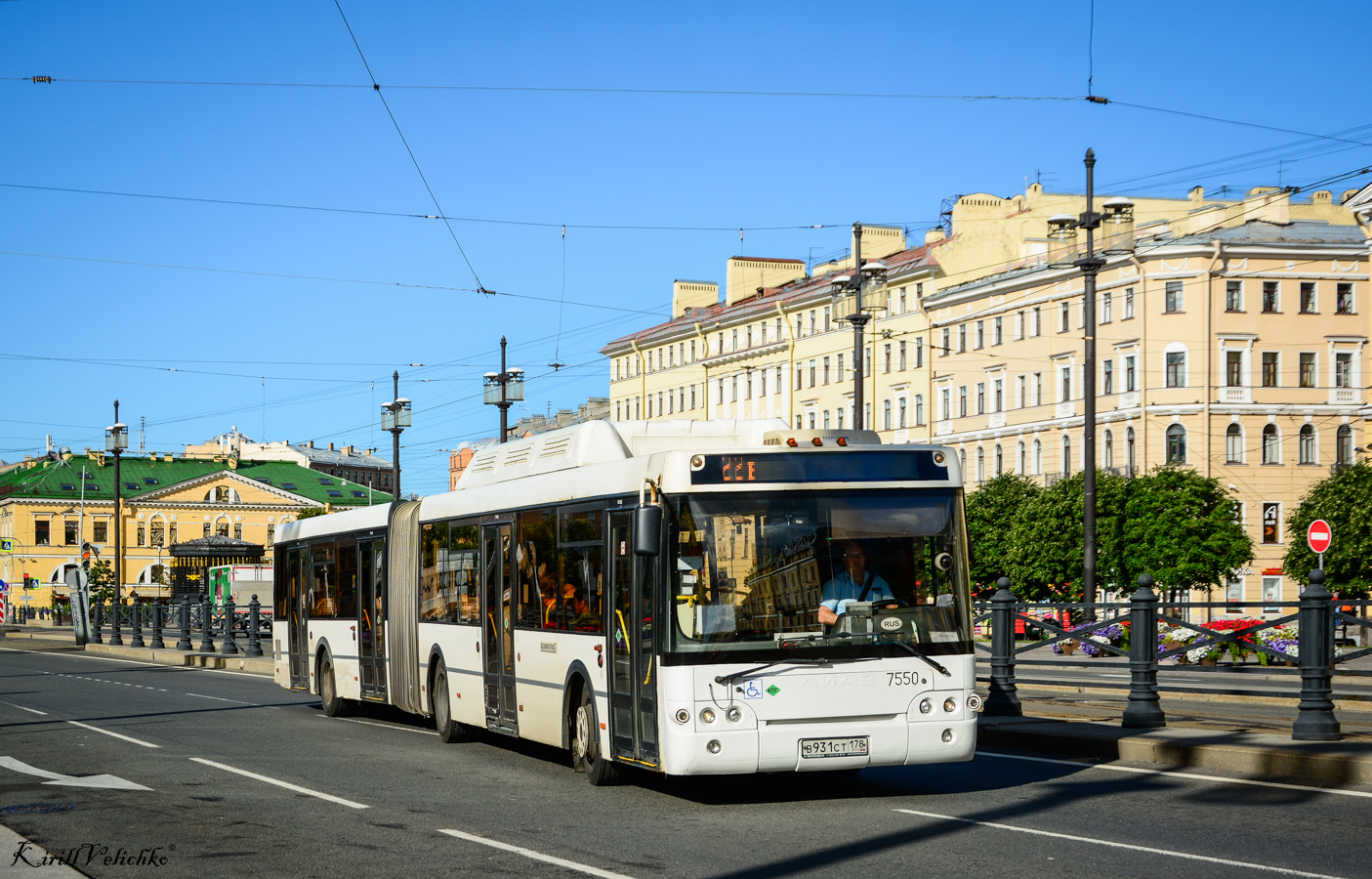 Санкт-Петербург, ЛиАЗ-6213.71 № 7550