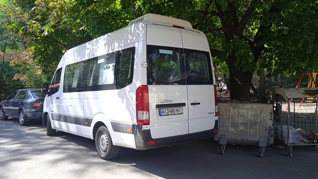 Kyiv region, Hyundai H350 № AI 2480 MI
