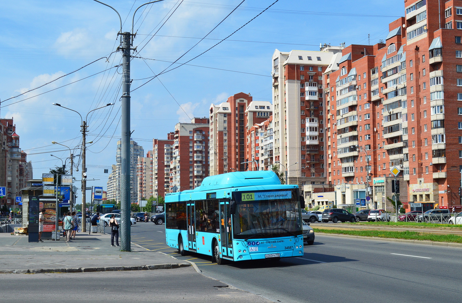 Санкт-Петербург, МАЗ-203.C46 № 34587