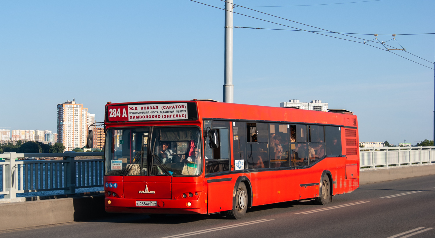 Саратовская область, МАЗ-103.465 № Е 466 АР 164