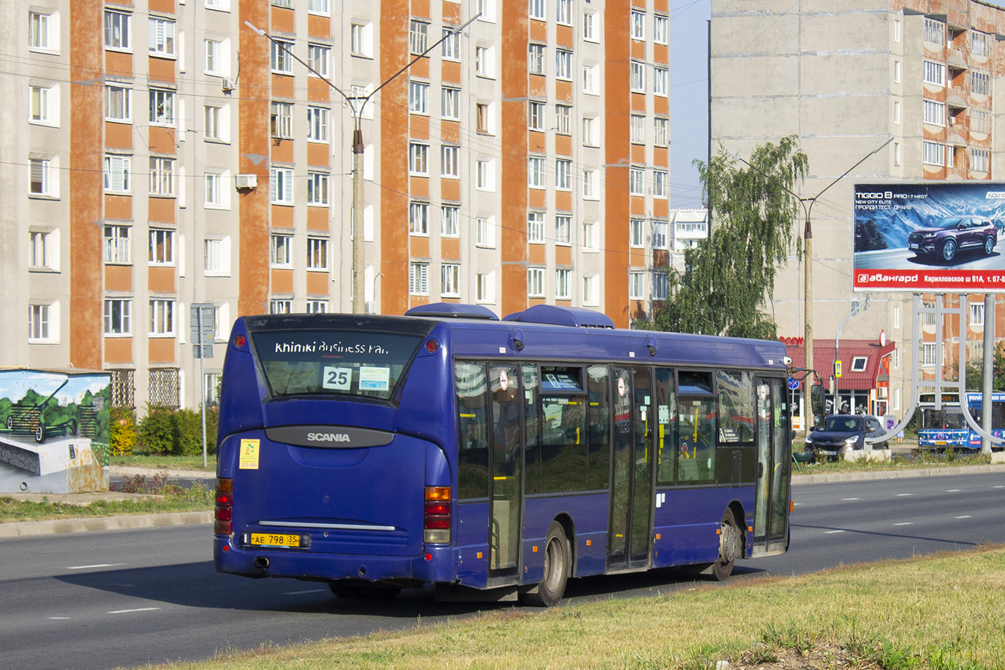 Вологодская область, Scania OmniLink I (Скания-Питер) № АЕ 798 35