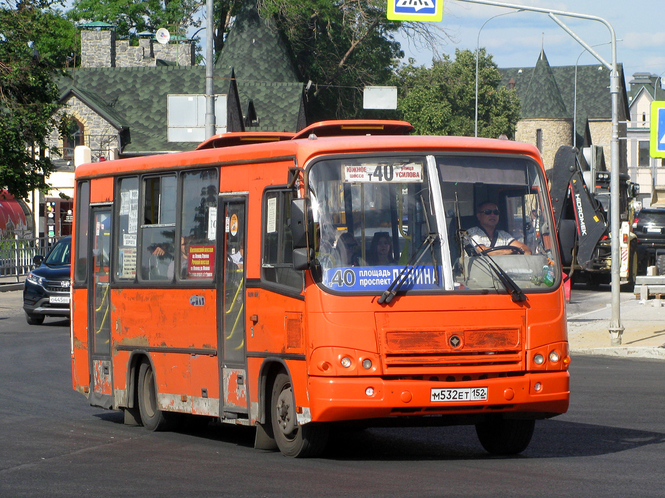 Нижегородская область, ПАЗ-320402-05 № М 532 ЕТ 152