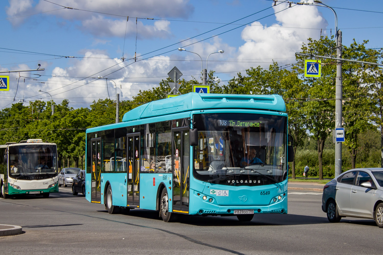 Санкт-Петербург, Volgabus-5270.G4 (CNG) № 6549