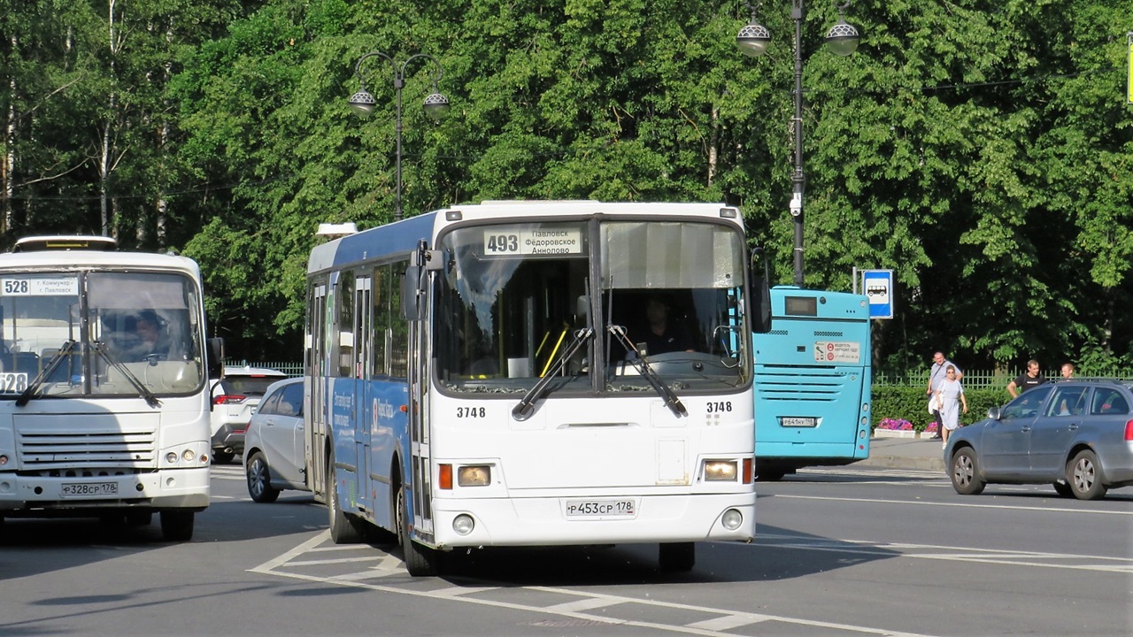 Санкт-Петербург, ЛиАЗ-5256.60 № 3748