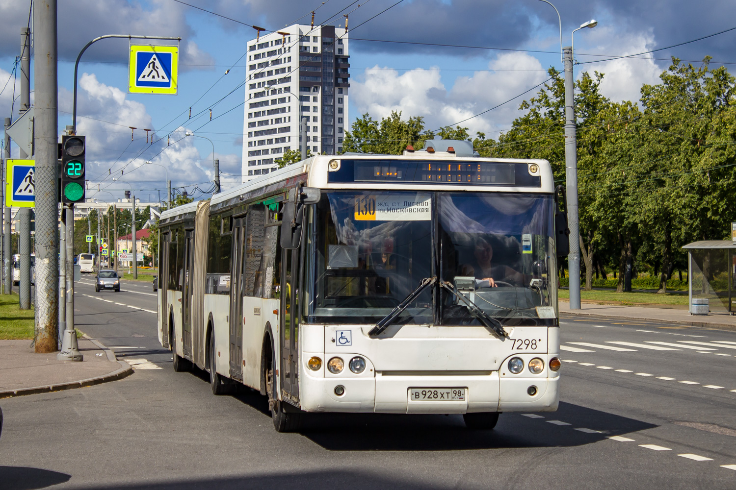 Санкт-Петербург, ЛиАЗ-6213.20 № 7298