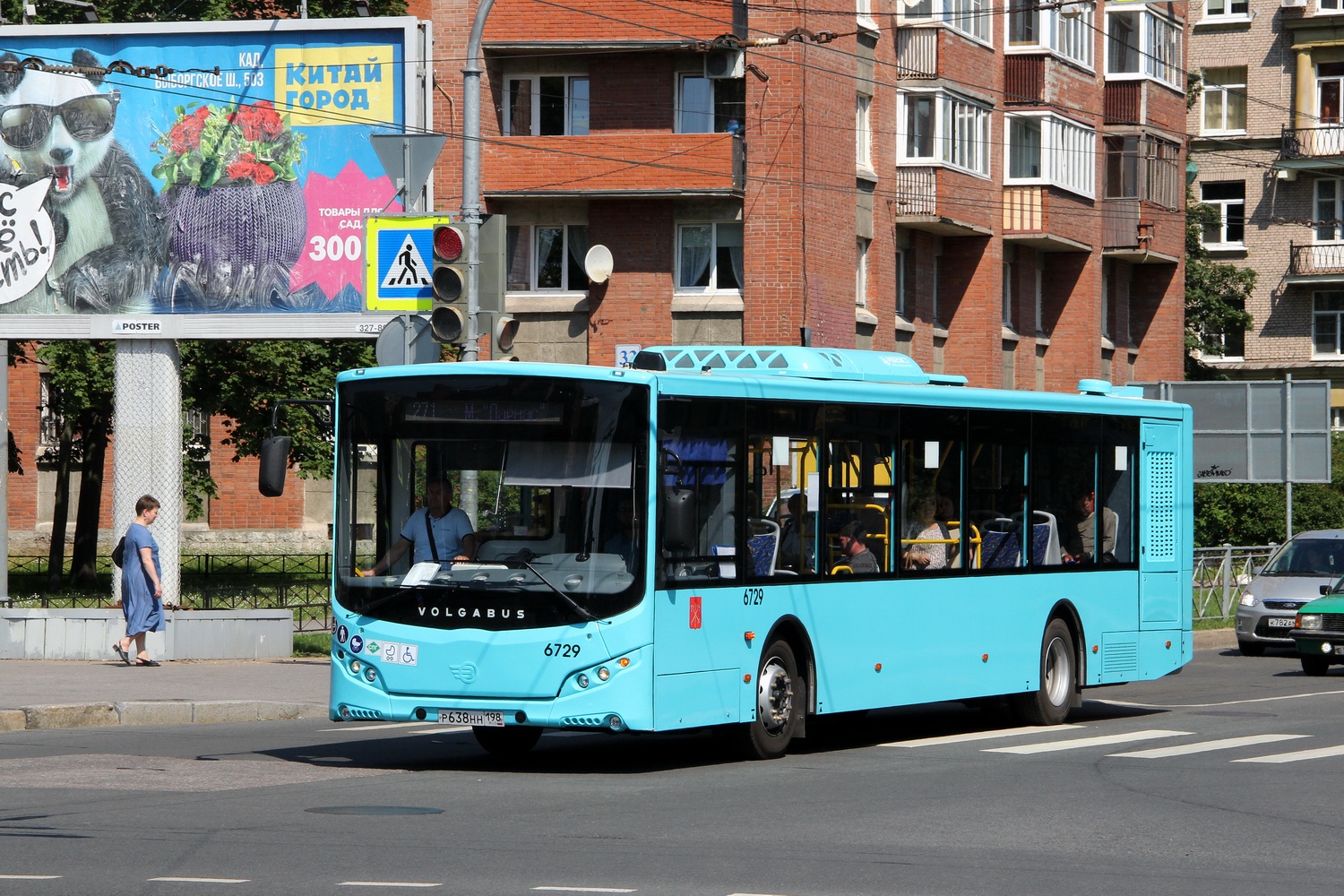 Санкт-Петербург, Volgabus-5270.G4 (LNG) № 6729