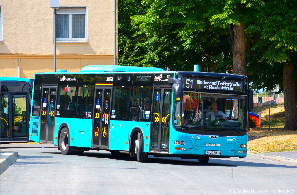 Гессен, MAN A21 Lion's City NL283 № 503