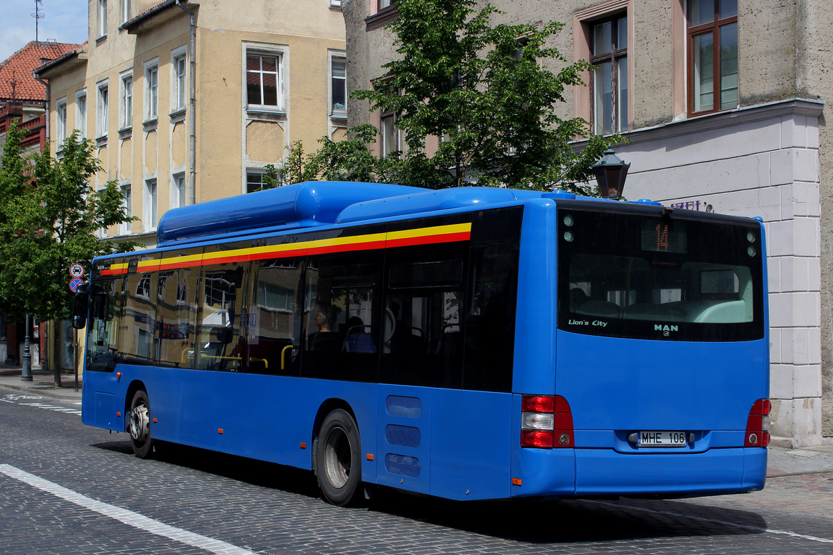 Литва, MAN A21 Lion's City NL273 CNG № MHE 106