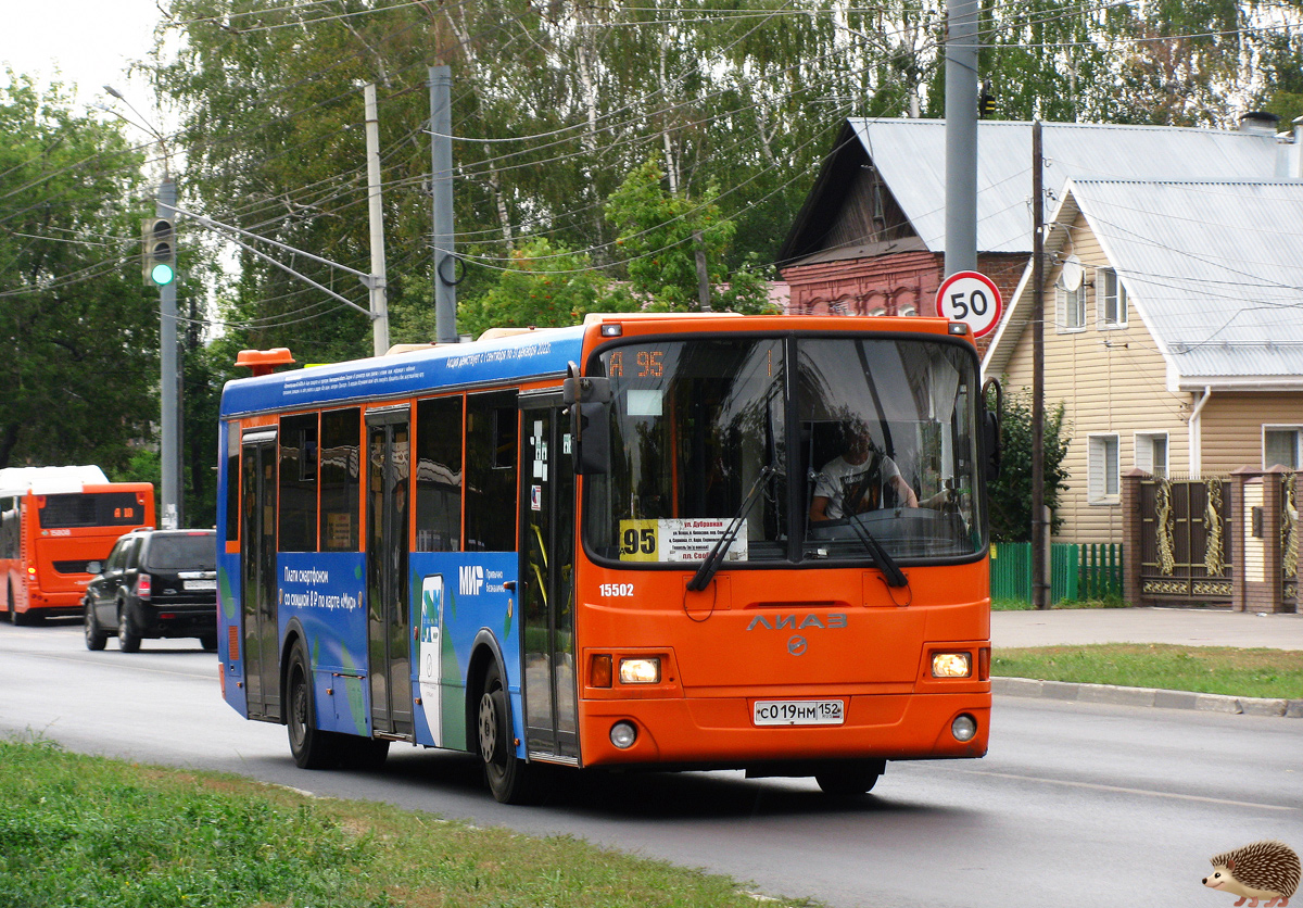 Нижегородская область, ЛиАЗ-5293.60 № 15502