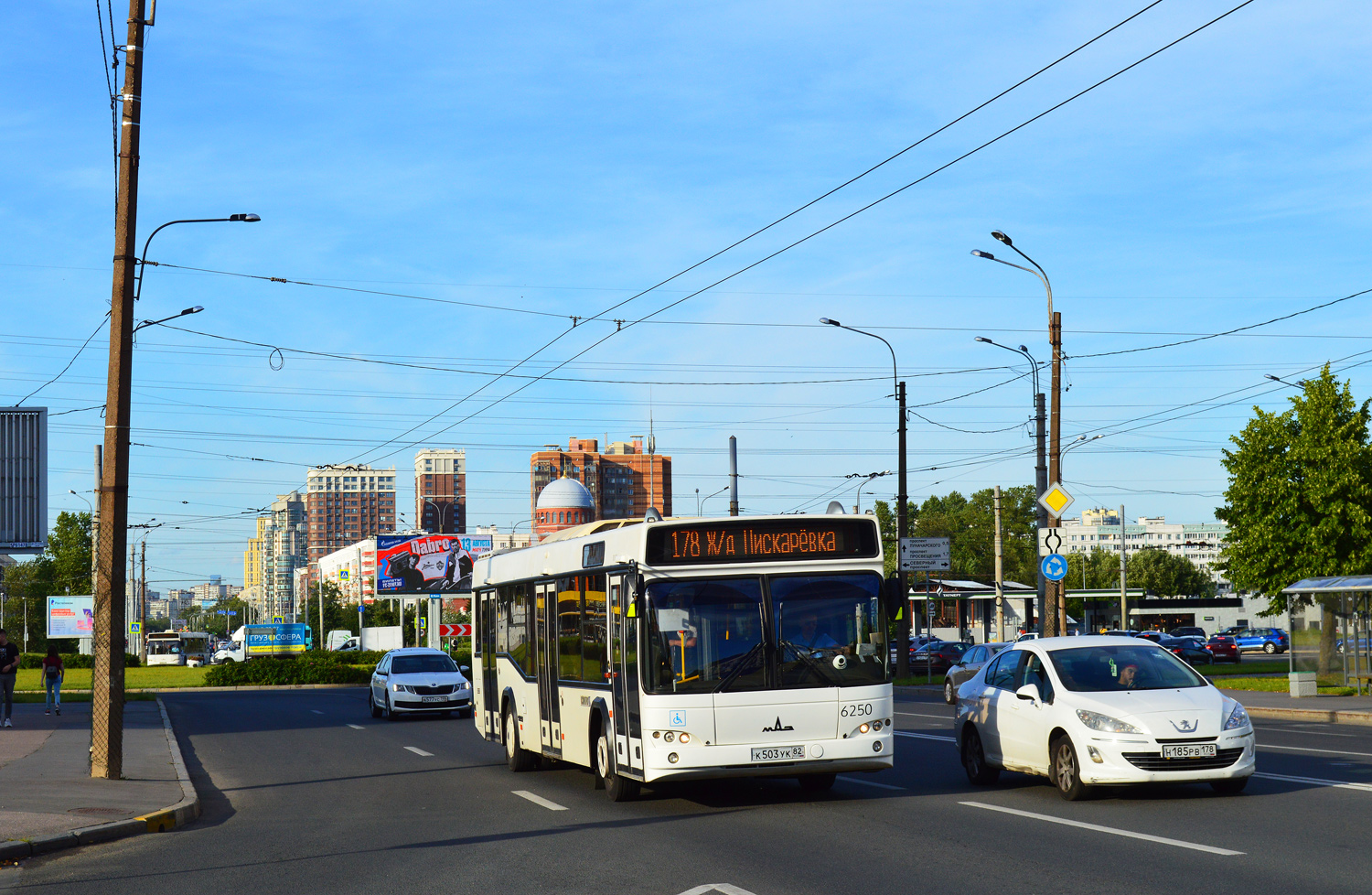 Sankt Petersburg, MAZ-103.486 Nr 6250