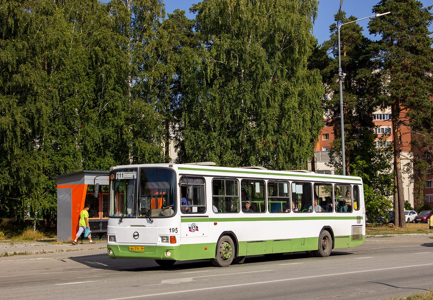 Свердловская область, ЛиАЗ-5256.45 № 195