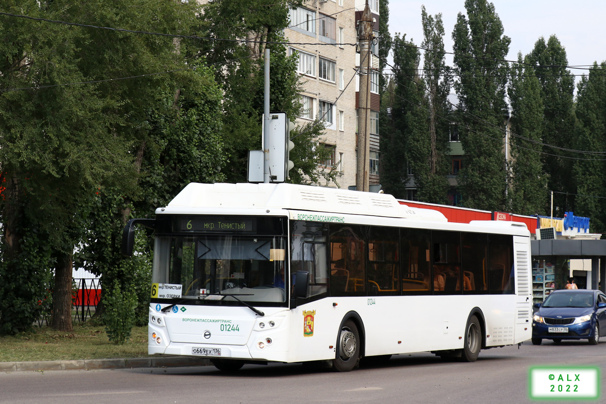 Воронежская область, ЛиАЗ-5292.67 (CNG) № 01244