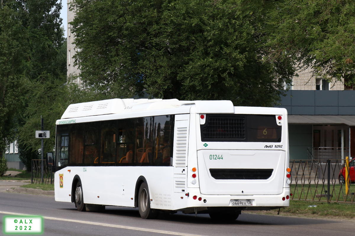 Воронежская область, ЛиАЗ-5292.67 (CNG) № 01244